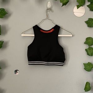 High Neck Crop Top/ Sport Bra